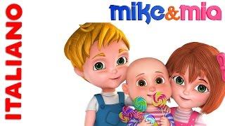 Lullaby per i bambini | Nursery Rhyme Italiano | Rock A Bye Baby | Mike and Mia Italian