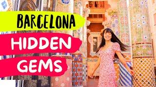 BARCELONA Hidden Gems!  4 unique things to do in Barcelona 2024