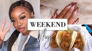 WEEKEND VLOG! Solo Date, Business Announcement, Da's Birthday, New Nails & More! Ft. Cynosure Hair