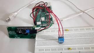 Interfacing Temperature Sensor - DHT11 with Raspberry Pi and LCD Display