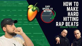 HOW TO MAKE HARD HITTING RAP BEATS *FL STUDIO* (CELO&ABDI) *GERMAN TUTORIAL*