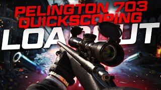 THE BEST QUICKSCOPING "PELINGTON 703" LOADOUT IN BLACK OPS COLD WAR (BEST CLASS SETUP)