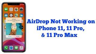 AirDrop Not Working on iPhone 11, 11 Pro, 11 Pro Max iOS 16 - Fixed