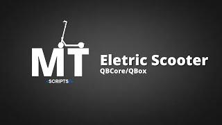 [QBCore/QBox] Simple eletric scooter script FREE for FiveM