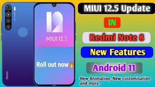 Redmi Note 8 MIUI 12.5 Update 2021| New Best Features and More