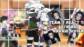 team 7 react to y/n as kakashi sister || angst + douma fight || spoilers! || Himakuu ||