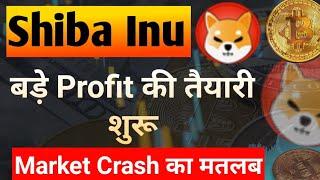 बड़े Profit की तैयारी शुरू - Market Crash || Shiba Inu Coin News Today || Shiba inu Price Prediction