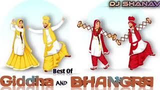 Best Of giddha And Bhangra Mix/ Dj Diljit king Mix/Punjabi song...