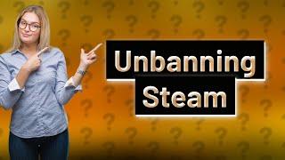 How do I remove a Steam ban?