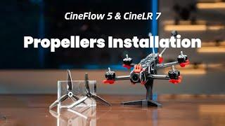 SH Cine Series Tutorial | Propellers Installation