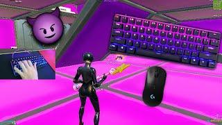 Apex Pro Mini Mechanical KeyboardFortnite Keyboard & Mouse Sounds ASMR Gameplay  240 FPS 4K