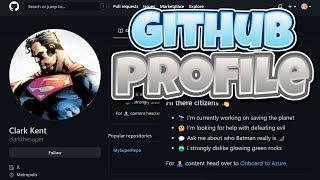 Create an Awesome GitHub Profile Page