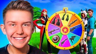 DAS FORTNITE LUCKY WHEEL YOUTUBER BATTLE! 