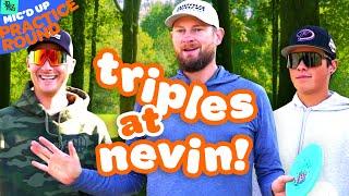 Can we set the COURSE RECORD at Nevin?! | 2024 DGPT Championship | Jomez Practice Round