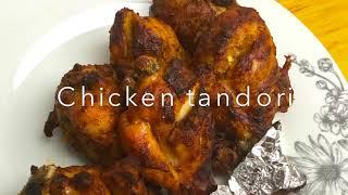 Chicken tandoori/Oven baked chicken tandoori recipe