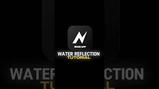 Node Video Water Reelection Editing#shortvideos #shorts