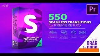 550 Handy Seamless Transitions Presets Download | Premier Pro CC Version | Just Drag & Drop