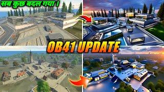 New Changes OB41 UPDATE  Free Fire New Map Ob41