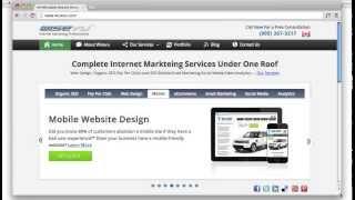 Responsive Website Design Example by Wisevu