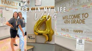 WEEK IN MY LIFE VLOG: pd, meet the teacher, first week of school prep, + more!