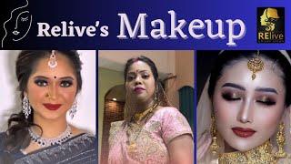 Stunning Professional Hair and Makeup Transformation || Best Makeover Salon || Relive Unisex Salon