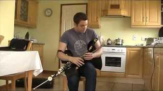 I am asleep (Air) & The Clumsy Lover (Reel) Uilleann pipes Chris McMullan