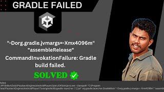 How to Solve commandinvokationfailure: gradle build failed | Dorg.gradle.jvmargs=-Xmx4096m solved