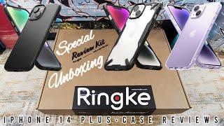 Ringke Special Unboxing | Fusion X, Air & Matte Clear Case Reviews| iPhone 14 Plus