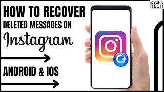 How To Recover Deleted Messages On Instagram | How To See/ Restore Deleted Instagram Chats