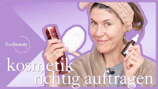 Von Anfänger bis Profi - Kosmetik richtig auftragen 