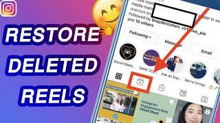 How To Recover / Retrieve Deleted Instagram Reels (Android / iPhone)