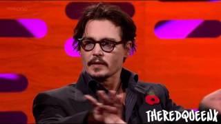 Johnny Depp & Ricky Gervais on the Graham Norton show [1/3]