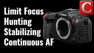 Stabilizing Continuous AF - EOS R5C Tip 40