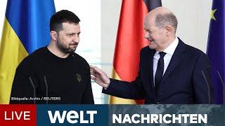 UKRAINE-KRIEG: Selenskyj in Berlin! Wiederaufbaukonferenz und Rede im Bundestag! | STREAM