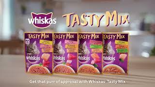 Everyday meals can be extra special with Whiskas® Tasty Mix!