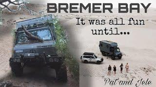 UNIMOG in Bremer Bay! It was all FUN until...Reef Beach & Peppermint Beach in ex-army truck (Eps.5)