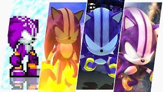 The Unofficial Evolution of Darkspine Sonic in Sonic Games