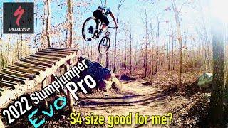 2022 Specialized Stumpjumper Evo Pro | Time to try the S4 frame! | Mtbing Diamond Hill in the Snow