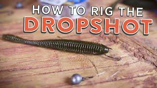 Drop Shot Rig: How To Rig the Drop Shot (Tutorial)