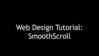 Smooth-Scroll Tutorial || HTML5 CSS