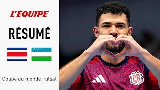 Coupe du monde Futsal 2024 - Le résumé de Costa Rica-Ouzbékistan