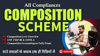 GST Composition Scheme - A Complete Guide | Composition Taxpayer Compliances | GSTR-4, GST CMP-08