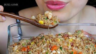 Real Mukbang ASMR Eating Ostrich Egg Fried Rice No Talking