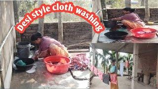 Desi style cloth washing//how I clean my cloth with Desi style 