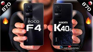 POCO F4 vs Redmi K40s Camera | Body | AnTuTu | Benchmark | Display | Full Comparison