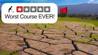 I Played The 3 Worst Rated Golf Courses in America!