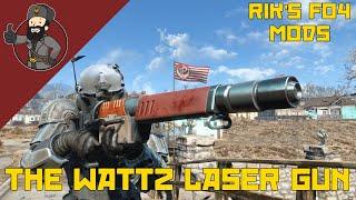 Rik's Fallout 4 Mods - The Wattz Laser Gun by DeadPool2099