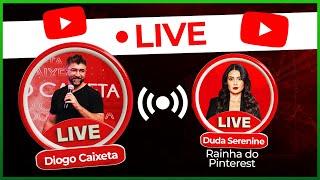 LIVE | TRÁFEGO ORGÂNICO NO PINTEREST PARA DROPSHIPPING [DUDA SERENINE]