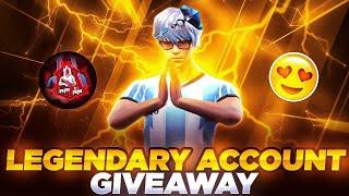 Legendary FF account giveaway 40+ level M10 Evo level3 3booyah pass premium full topup account