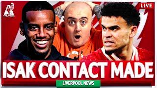 LIVERPOOL PREPARING SUMMER ISAK BID! + DIAZ TRANSFER BATTLE! Liverpool FC Latest News